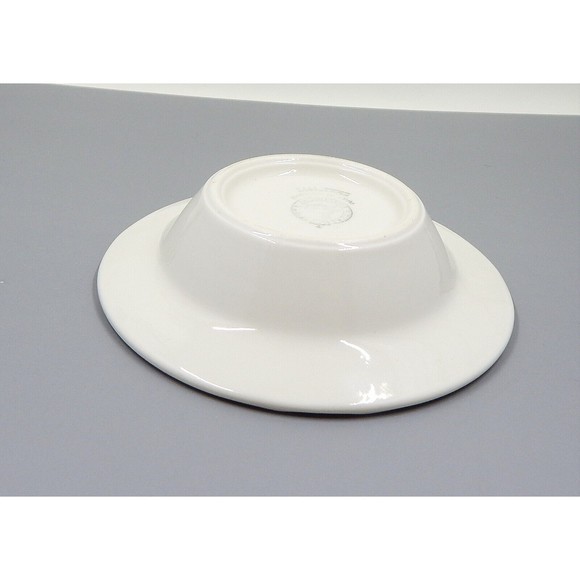 Holland America Line Porcelain Ashtray Dish Royal Sphinx Maastricht Cream Gold - Picture 6 of 8